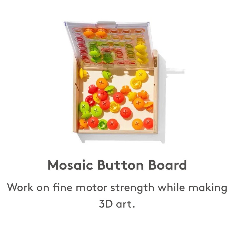 Lovevery Mosaic Button Board